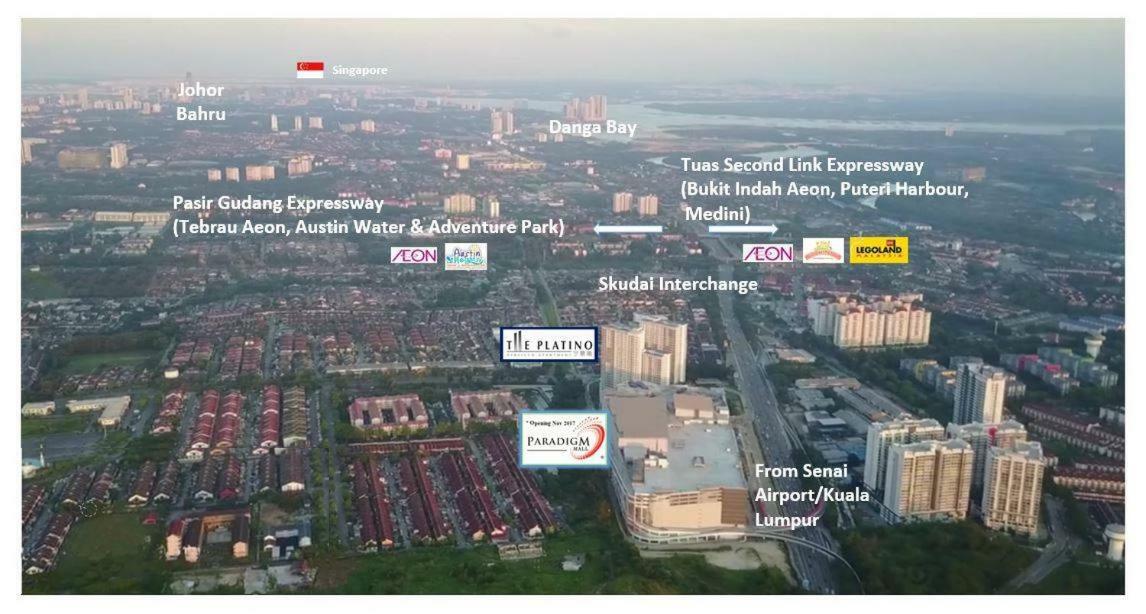 Johor Bahru Paradigm Leplatino Homestay Eksteriør billede